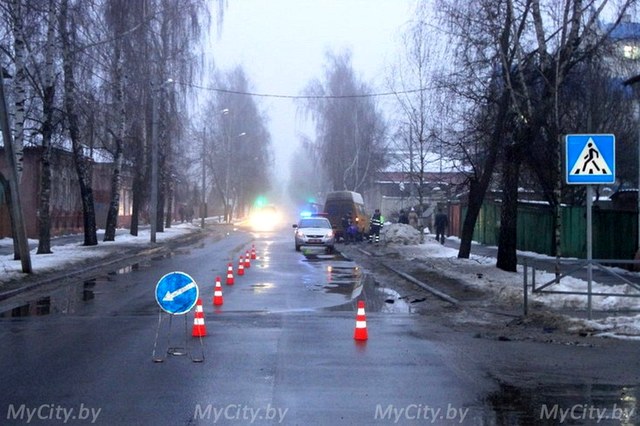 На пешеходном переходе в Могилёве сбили мужчину - госпитализирован