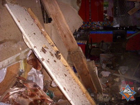 Котёл кустарного производства взорвался в жилом доме в Могилёве