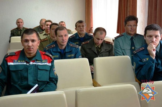 Двадцать одного спасателя из Могилёвской области отметили наградами