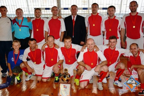 В турнире по мини-футболу спасатели Могилёвщины завоевали «деревянную медаль»
