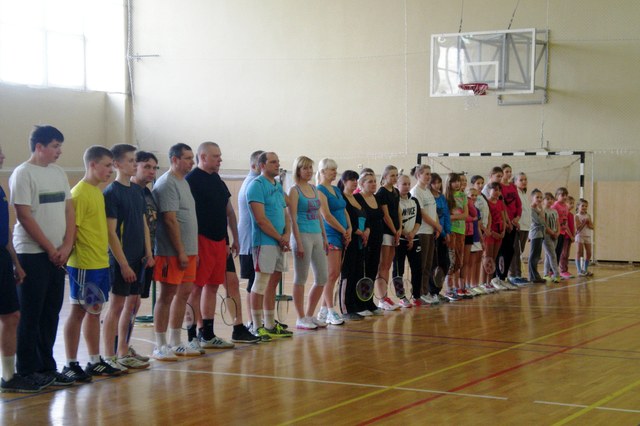 Областной турнир по бадминтону завершился в Могилёве