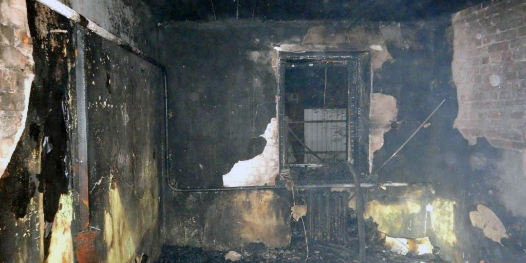 На пожаре в Могилеве ночью погиб мужчина