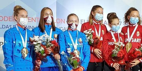Могилевские спортсменки на первенстве Европы по современному пятиборью завоевали две серебряные медали