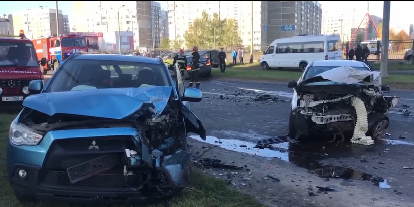 В Могилеве произошла серьезная авария — есть пострадавшие
