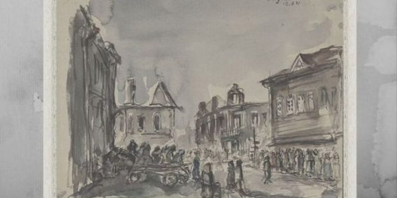«Вальтер Вихманн: Беларусь 1941»: в Могилеве открылась выставка графических работ немецкого художника