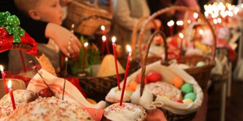 Расписание пасхальных богослужений и освящения продуктов в храмах Могилева