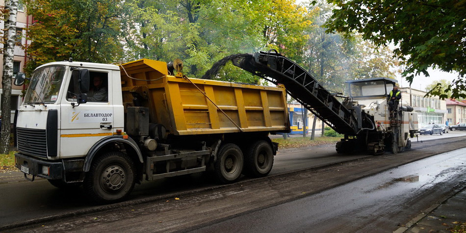 В Могилеве приступили к капитальному ремонту улицы Строителей