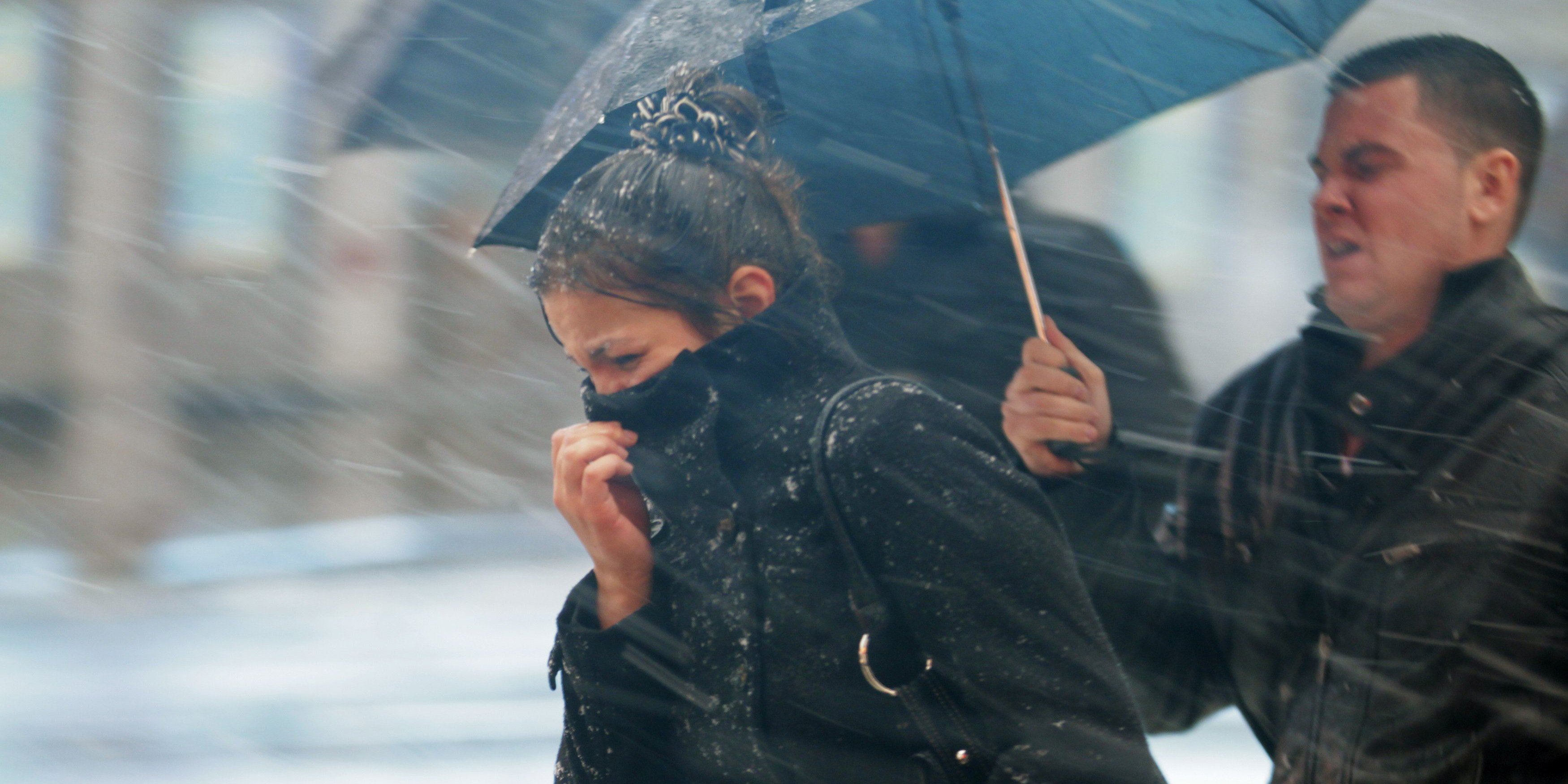 В воскресенье в Могилеве обещают сильные осадки — дождь и мокрый снег