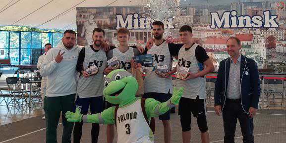 Могилевчане стали победителями Национальной лиги по баскетболу 3×3 в самой массовой категории