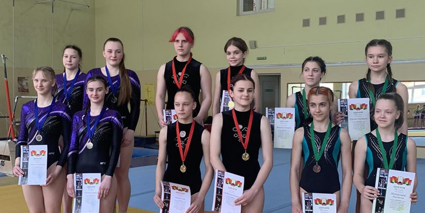 Могилевчане стали призерами чемпионата Беларуси по прыжкам на батуте