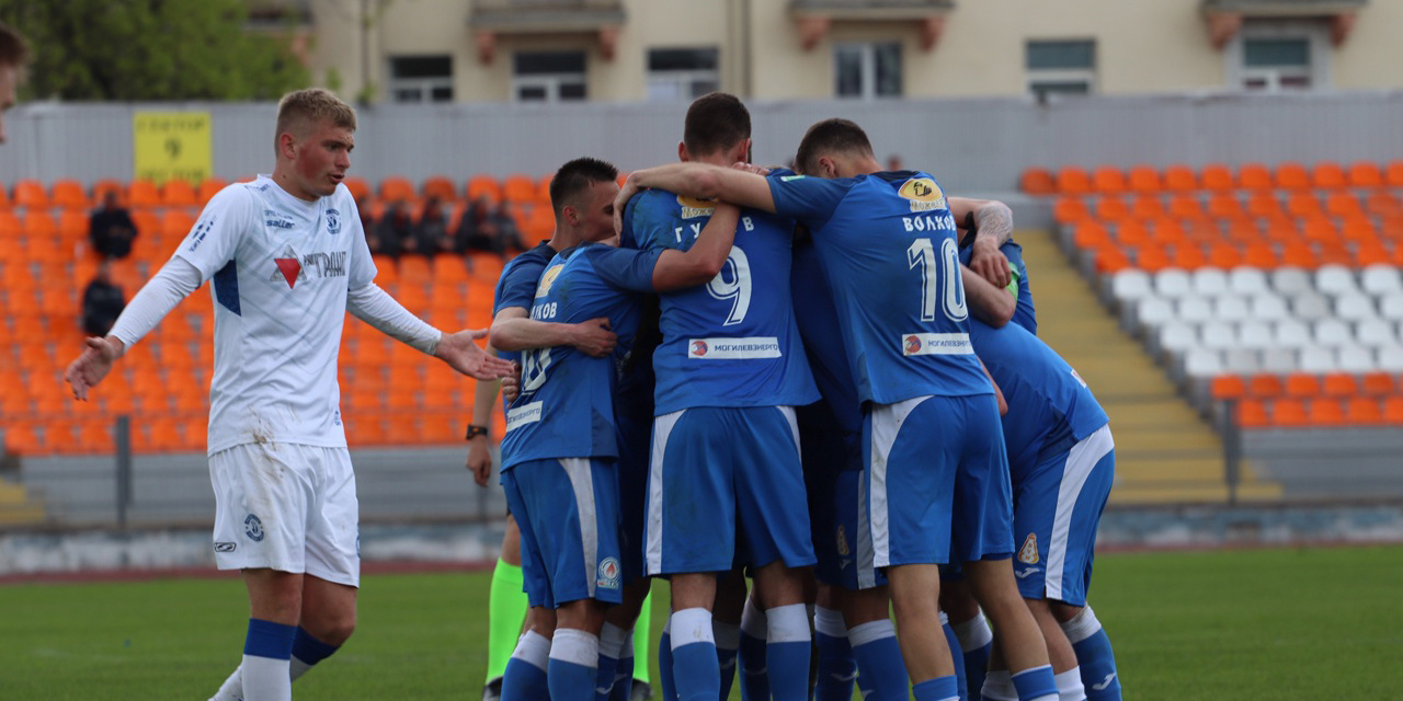 Первая победа в высшей лиге: могилевский «Днепр» переиграл «Динамо-Брест»