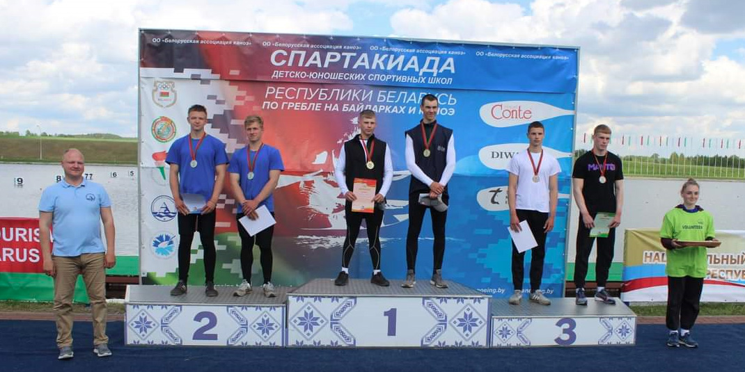 Юные могилевские спортсмены завоевали награды на соревнованиях по гребле на байдарках и каноэ в Заславле