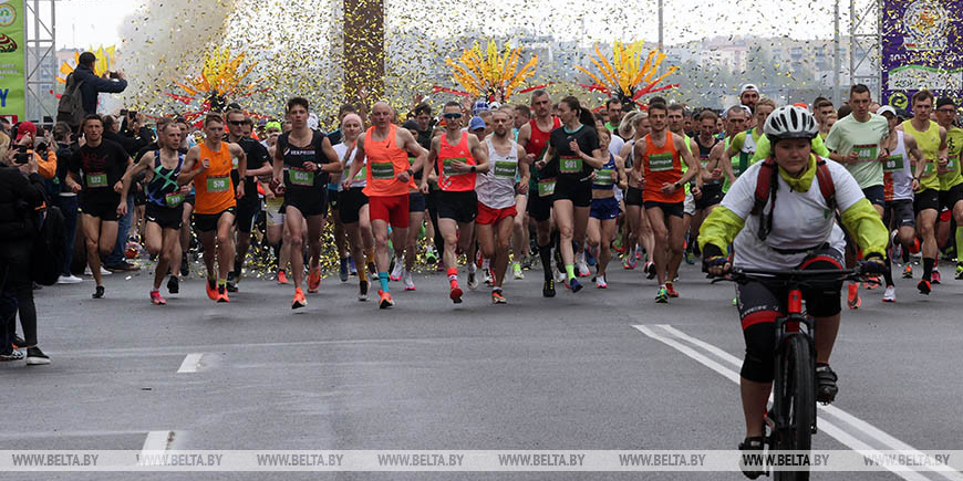 На международный марафон в Могилеве зарегистрировалось рекордное количество участников