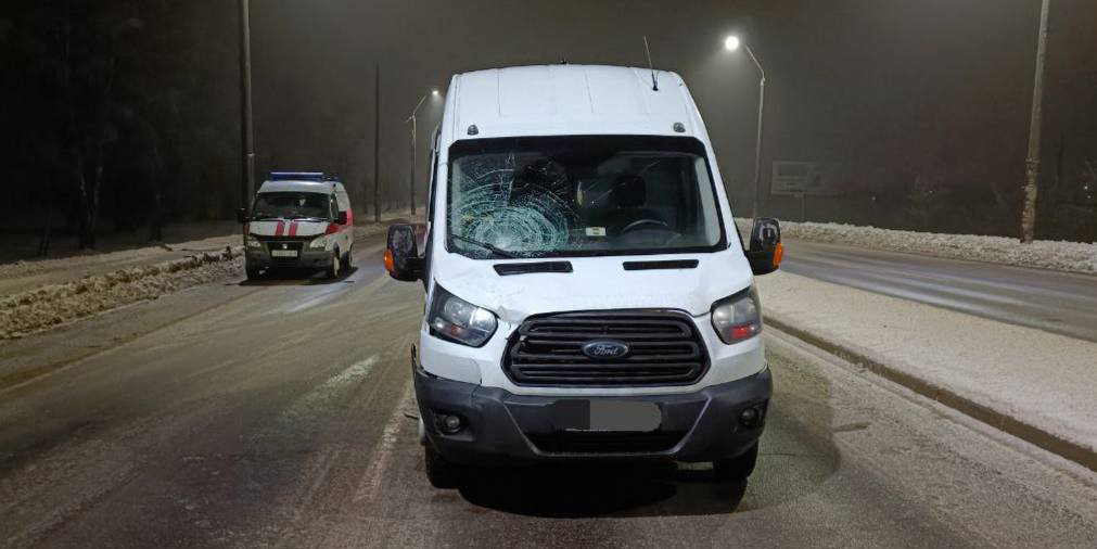 В Могилевском районе микроавтобус насмерть сбил пешехода, который шел по дороге