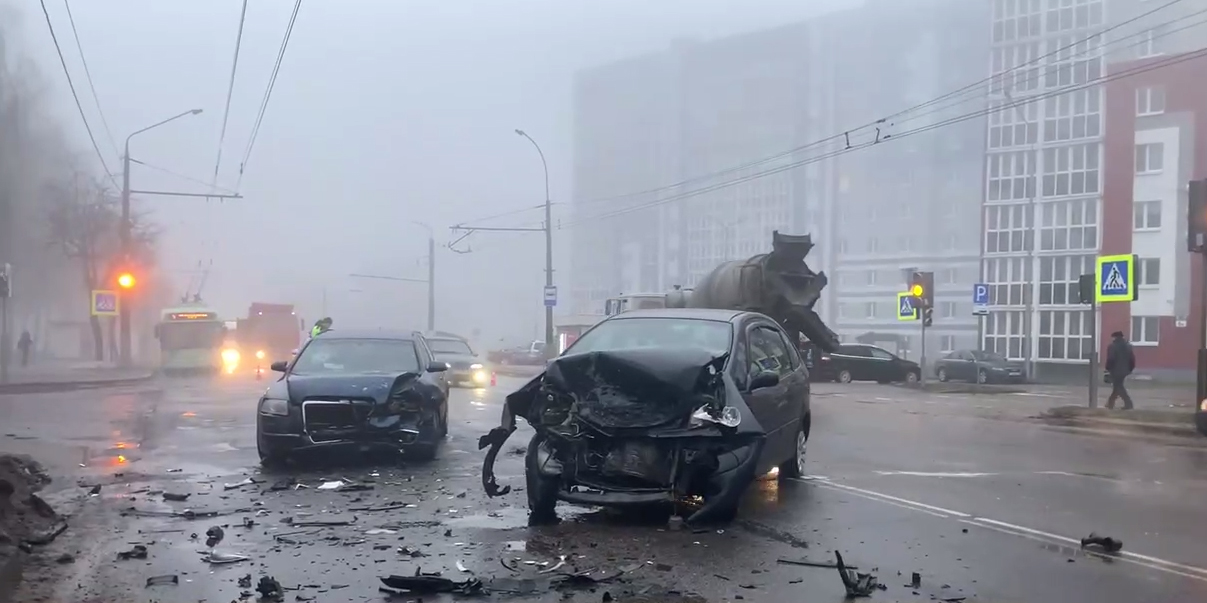 В результате ДТП в Могилеве на улице Космонавтов пострадал один человек