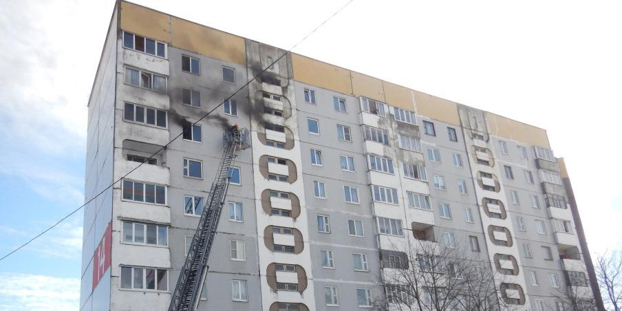 В Могилеве на пожаре погибла пенсионерка, ее соседку спасли работники МЧС