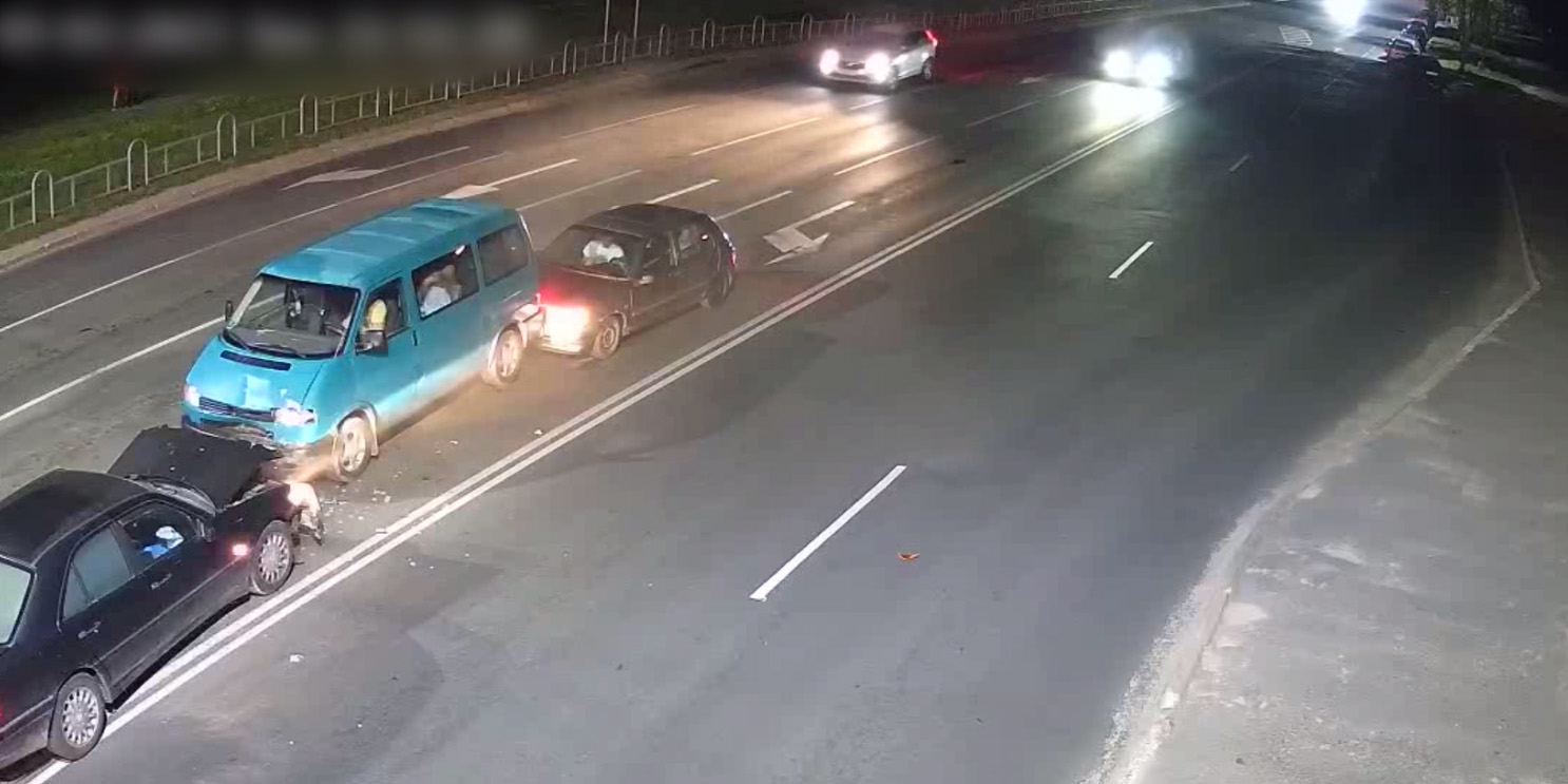 В Могилеве нетрезвый водитель устроил серьезную аварию
