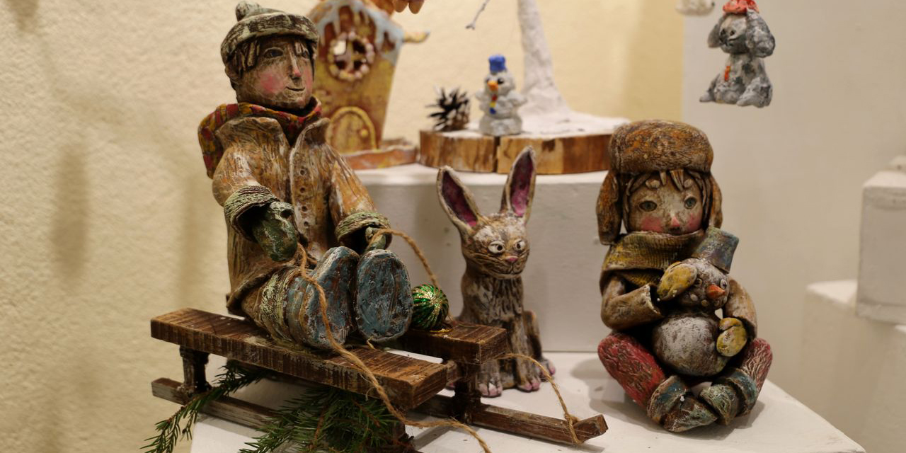 Открытие выставки детских художественных работ «Сказки зимнего Могилева»