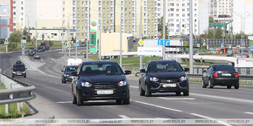 В Могилеве открыли вторую очередь дороги-дублера ул.Якубовского-Загородное шоссе