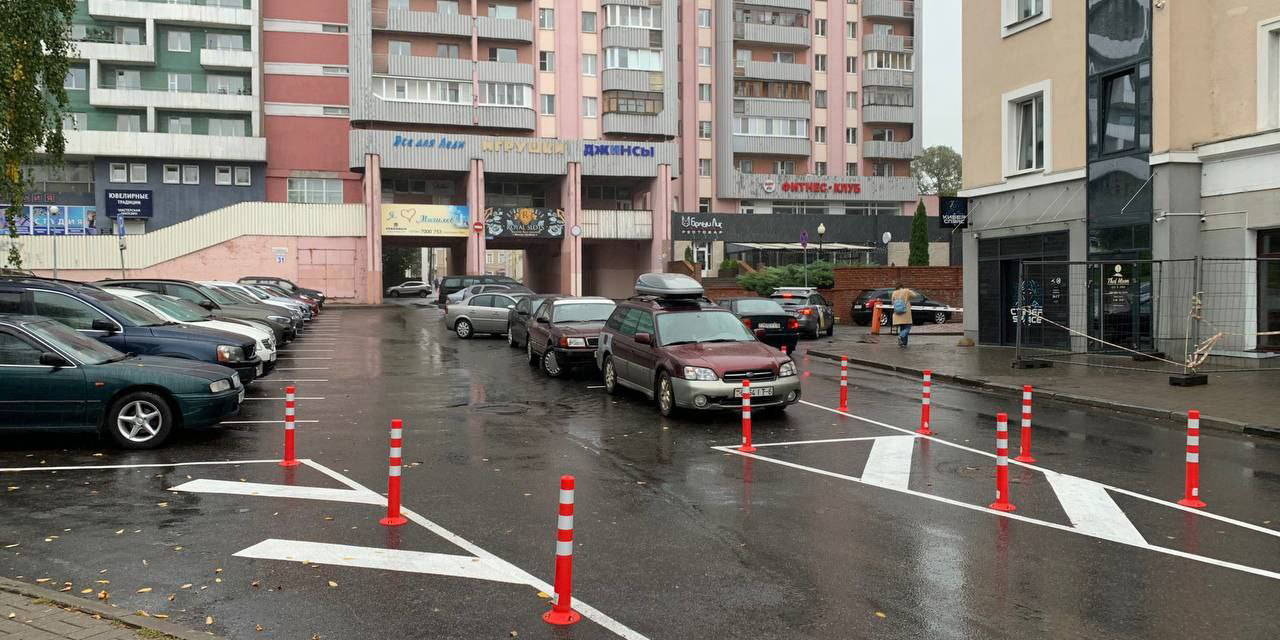 На переулке Мигая в Могилеве внесены изменения в организацию дорожного движения