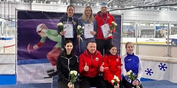 Могилевская конькобежка завоевала бронзовую награду на чемпионате Беларуси