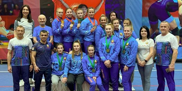 Представительницы Могилевской области завоевали награды на международном турнире по женской борьбе