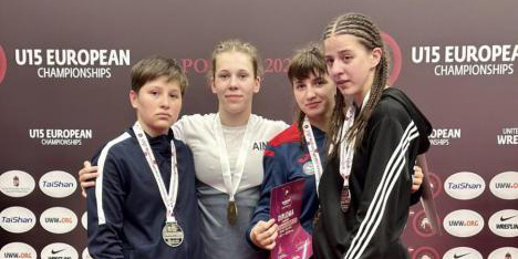 Могилевская спортсменка завоевала золотую медаль на юношеском чемпионате Европы по спортивной борьбе