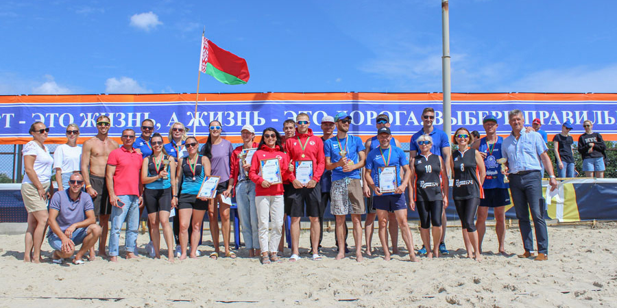 Чемпионат Белорусской железной дороги по пляжному волейболу: могилевская команда завоевала «серебро»