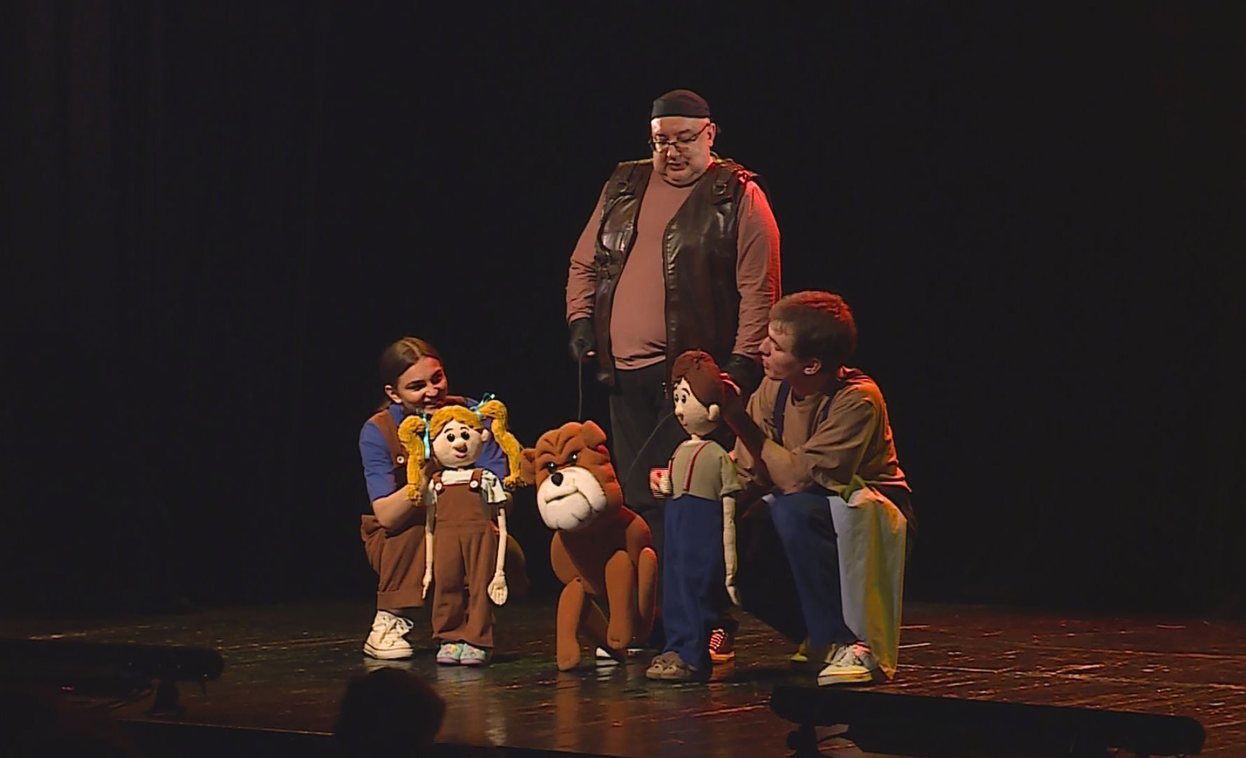 «Необыкновенные приключения Настюши и Никитки» на сцене Могилевского областного театра кукол