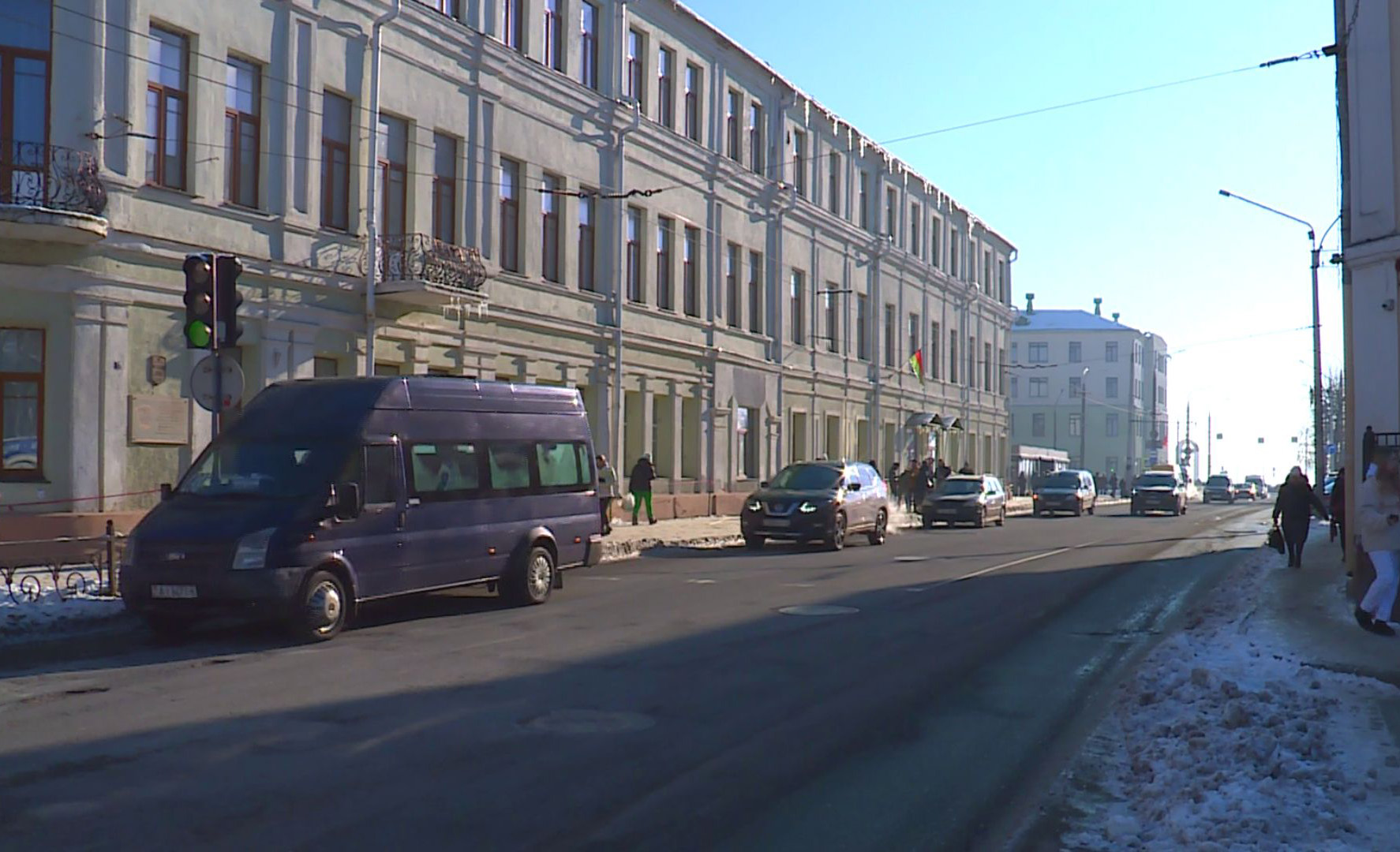 Комфортная улица // Ремонт дороги на Комсомольской в Могилеве