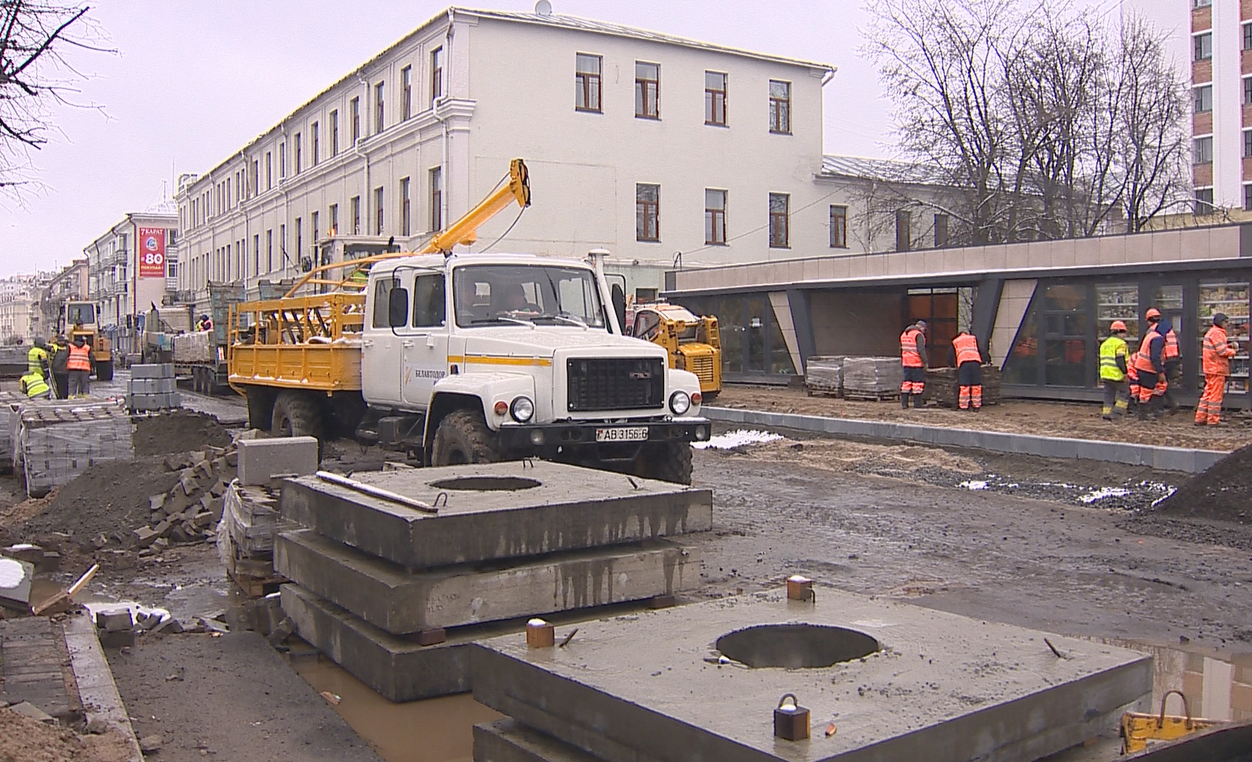 В Могилеве скоро начнется реконструкция проспектов Димитрова и Пушкинского