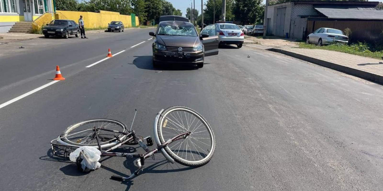 В Могилеве ищут очевидцев ДТП, в котором пострадал велосипедист