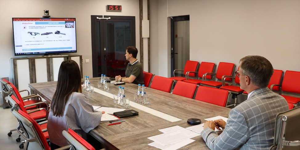 Администрация СЭЗ «Могилев» провела  видеоконференцию с Зоной экономического и технологического развития Чанша
