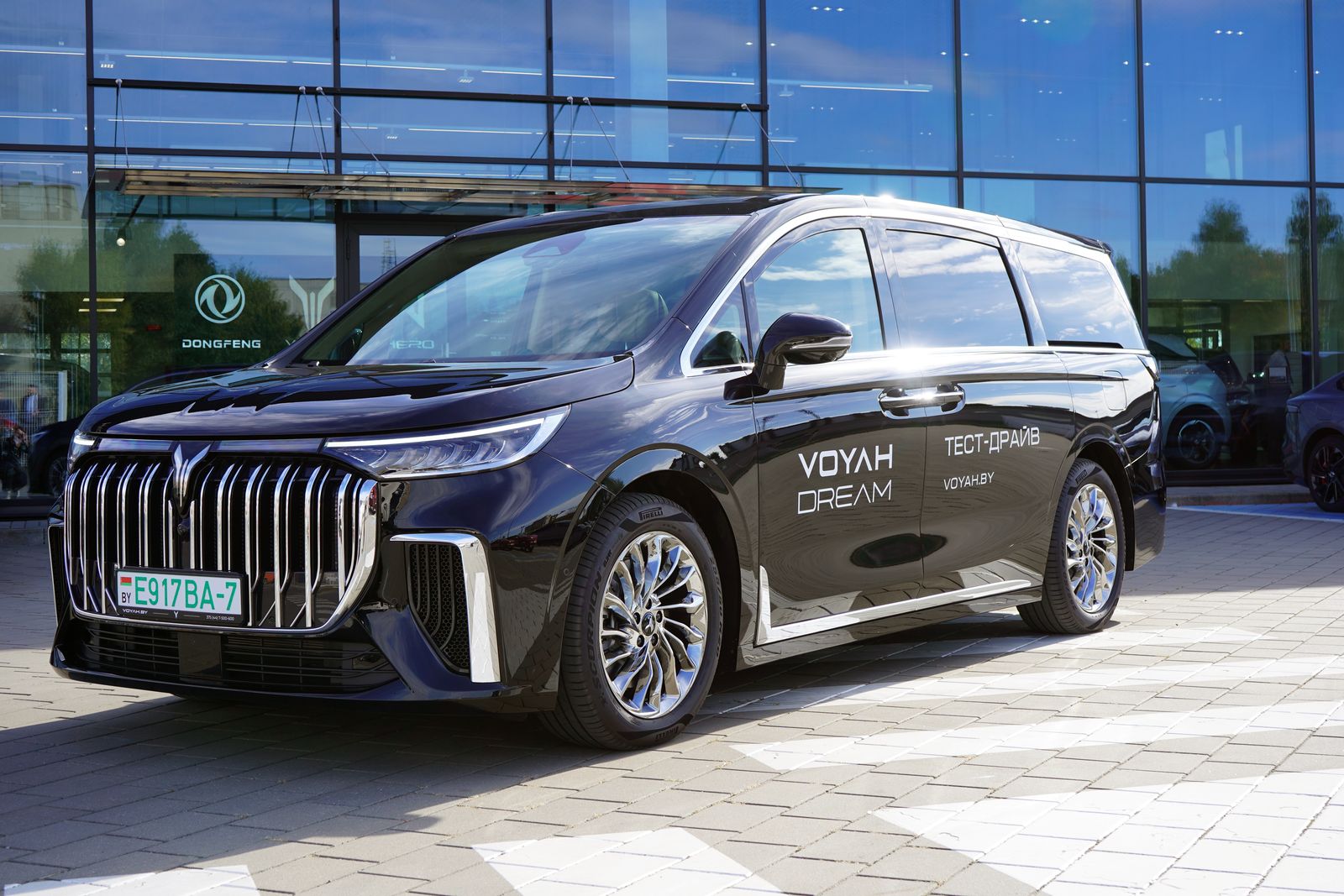 Два дня на МЕЧТУ! У могилевчан появилась возможность протестировать премиальный минивэн Voyah Dream