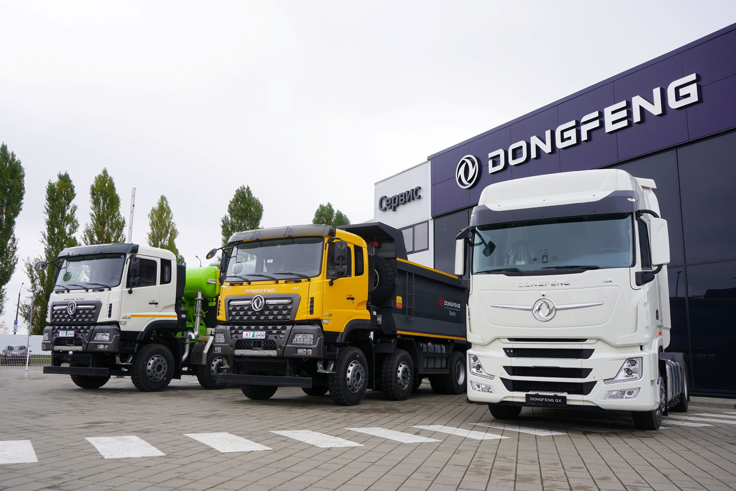 Новый уровень эффективности: линейку грузовых автомобилей Dongfeng презентовали в&nbsp;Могилеве