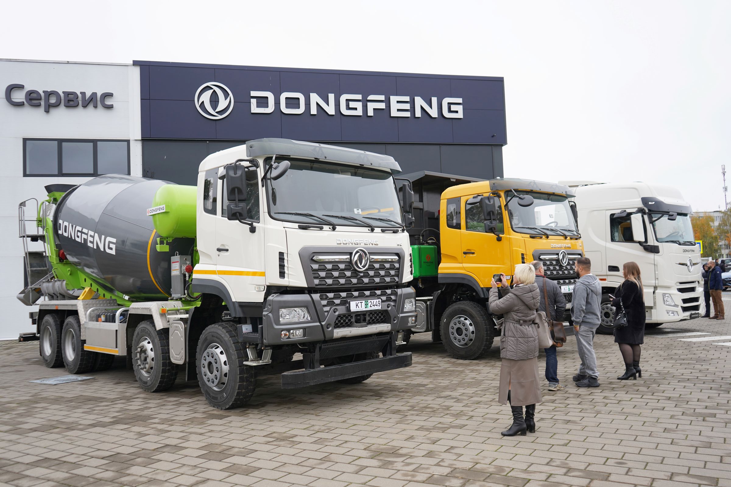 Новый уровень эффективности: линейку грузовых автомобилей Dongfeng презентовали в&nbsp;Могилеве