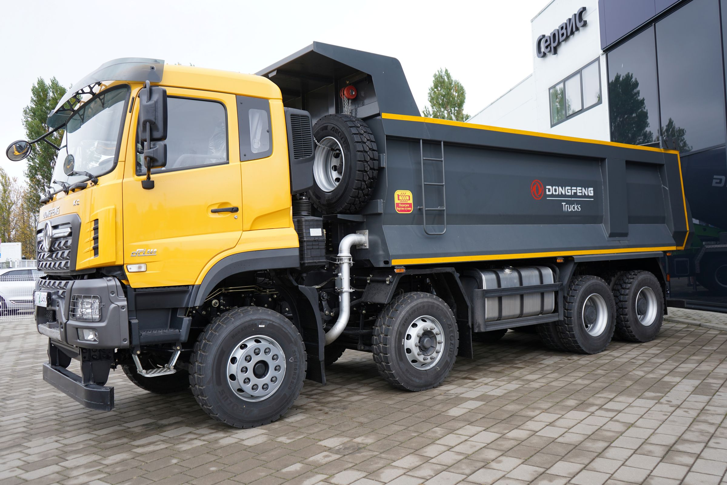 Новый уровень эффективности: линейку грузовых автомобилей Dongfeng презентовали в&nbsp;Могилеве