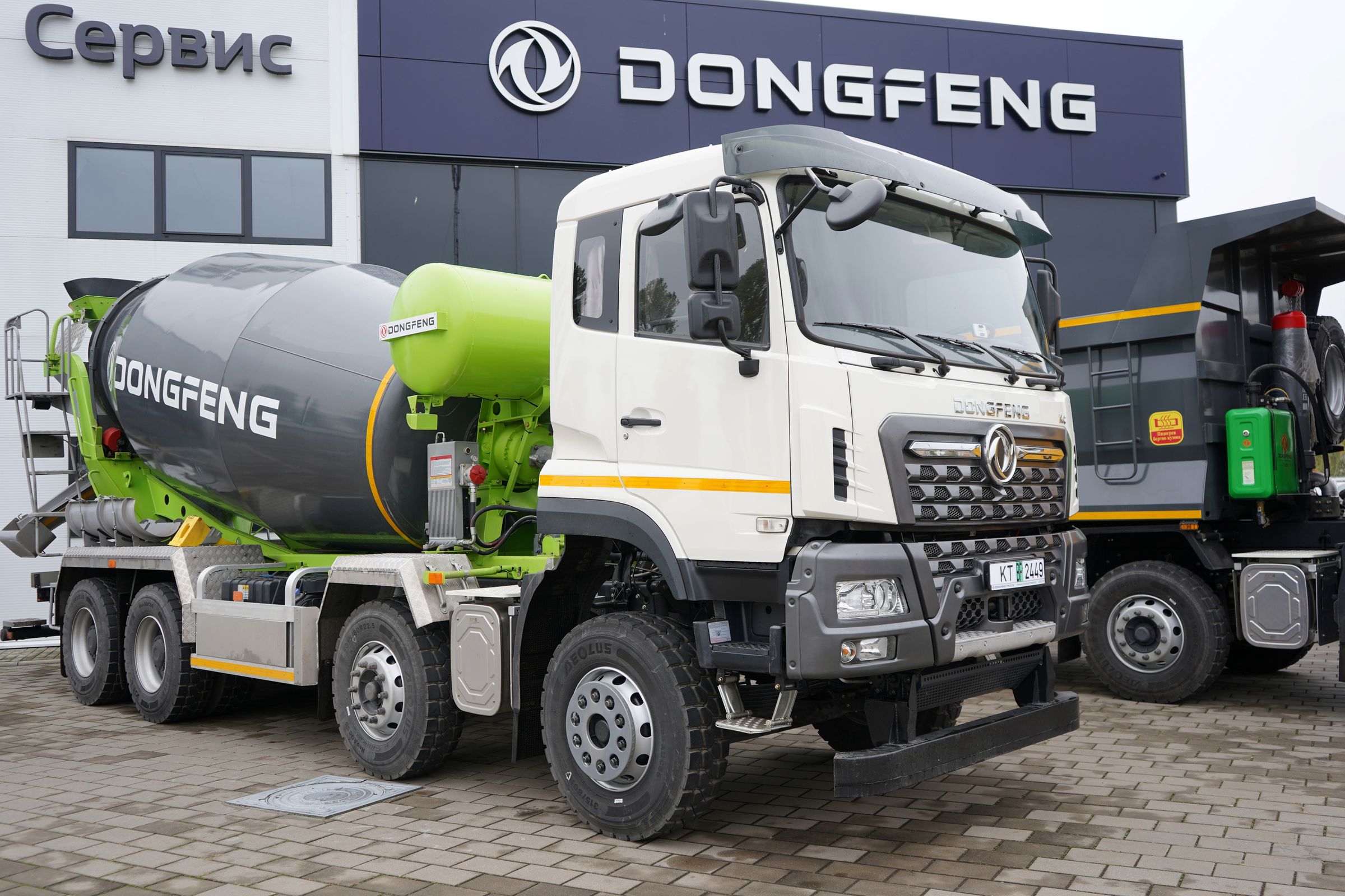 Новый уровень эффективности: линейку грузовых автомобилей Dongfeng презентовали в&nbsp;Могилеве