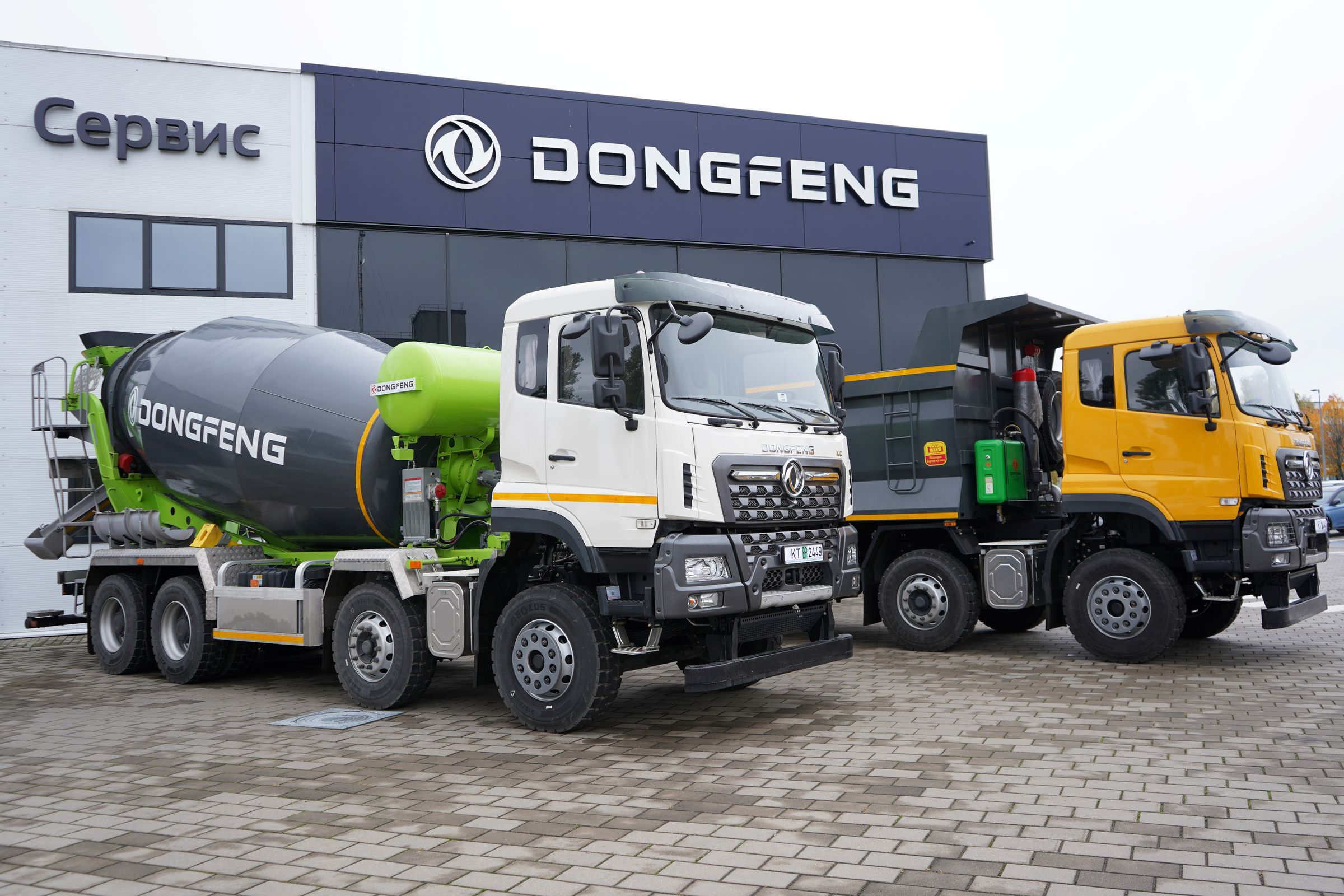 Новый уровень эффективности: линейку грузовых автомобилей Dongfeng презентовали в&nbsp;Могилеве