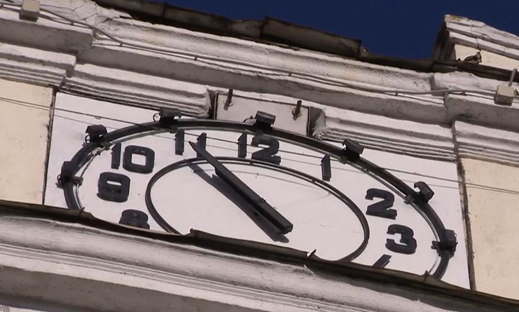 Известный могилевский дом с башенными часами: здесь делают первый капитальный ремонт с 1947 года