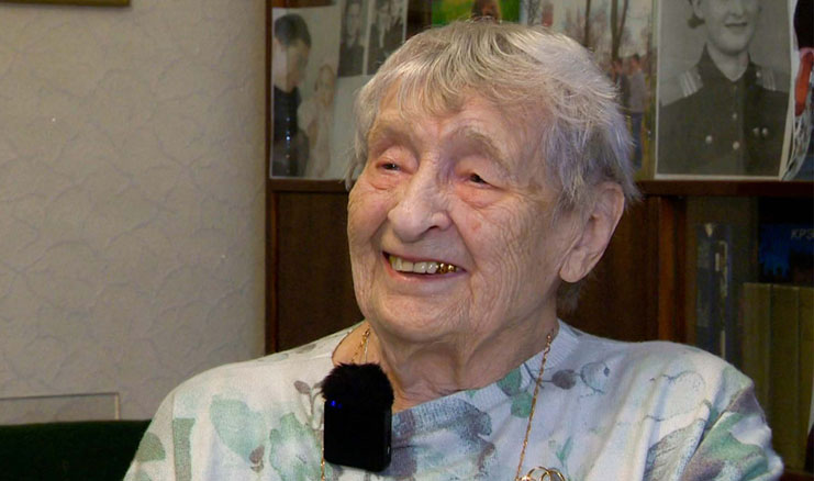 100-летний юбилей отметила могилевчанка, ветеран Великой Отечественной войны Маргарита Икусова