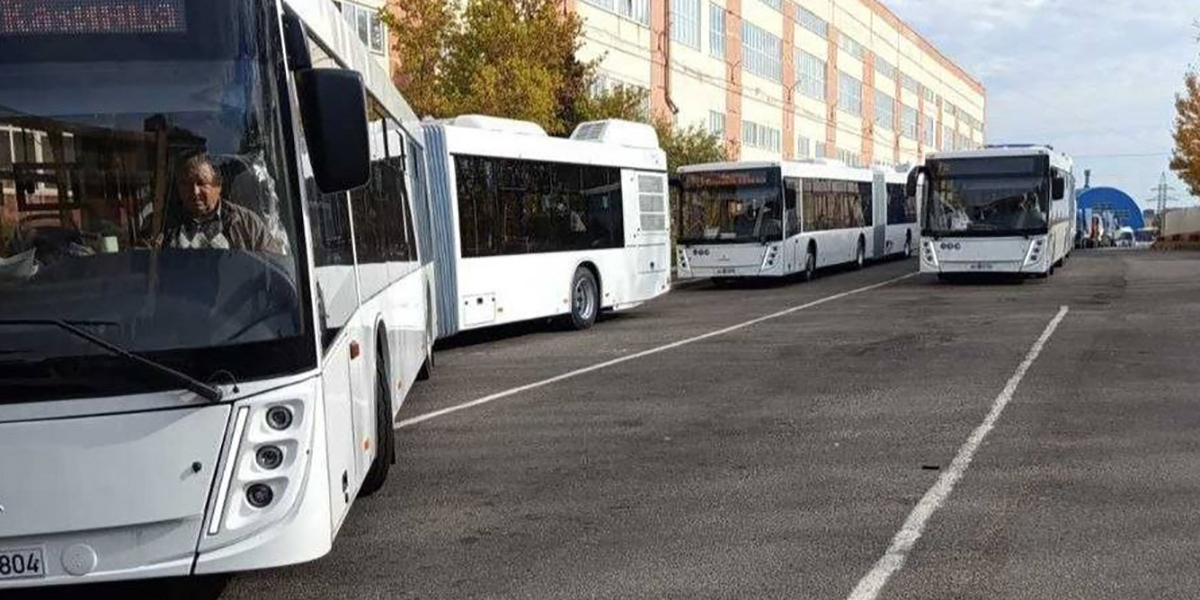 Новая партия городских автобусов МАЗ пополнила автопарки Могилевщины