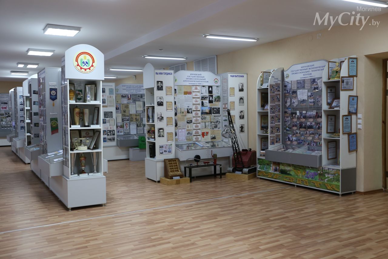 Единственный в Могилевской области: музей профтехобразования МГПЛ № 7 помогает школьникам в выборе профессии