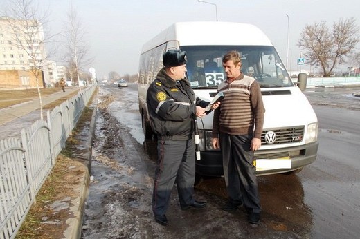 Проверки «маршруток» провели в Могилёве: составлено 68 протоколов