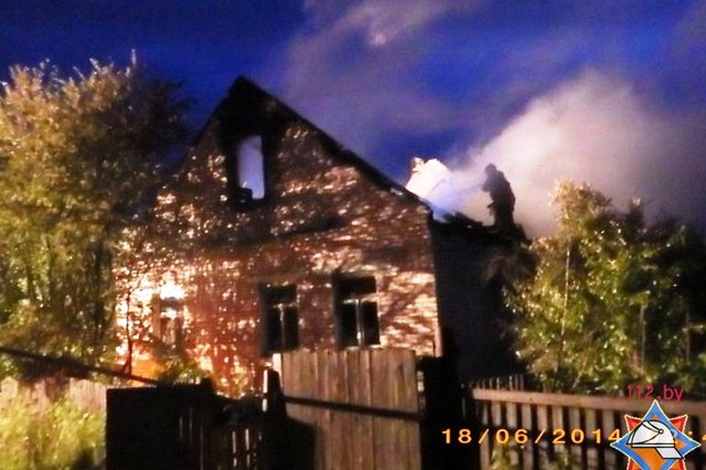 Пожар под Могилёвом унёс жизнь семьи из четырёх человек