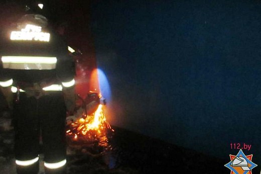 Могилевчанин тушил пожар и получил ожоги 40% тела