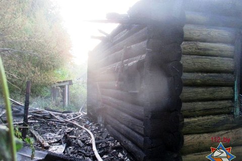 Пожар, вспыхнувший в частном доме в Могилёве, унёс две человеческие жизни 