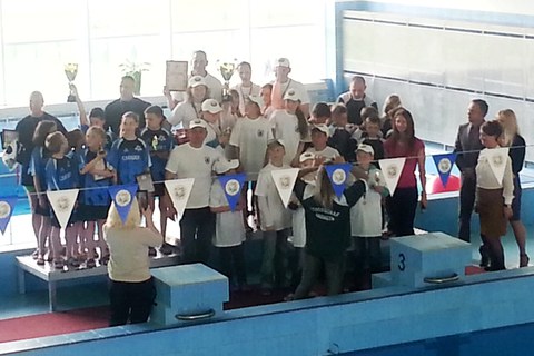  Могилёвские пловцы успешно выступили на фестивале «Золотая рыбка» 