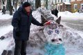 Конкурс по лепке фигур из снега отменили в Могилёве